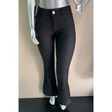 Imagem de Calça Flare Preta, com lycra - New tiger