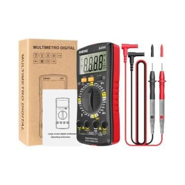Imagem de Multímetro Digital ANENG SZ08 Ultrafino Com Armazenamento Automático, 