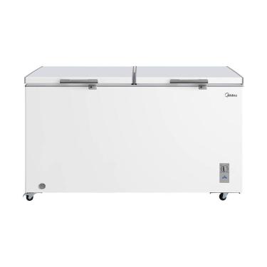 Imagem de Freezer Horizontal 2 Portas 508L Branco Inverter Bivolt Midea
