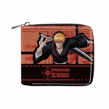 Imagem de Personagens de anime Wallet Bleach Kurosaki Ichigo Slim Bifold - Yiwei