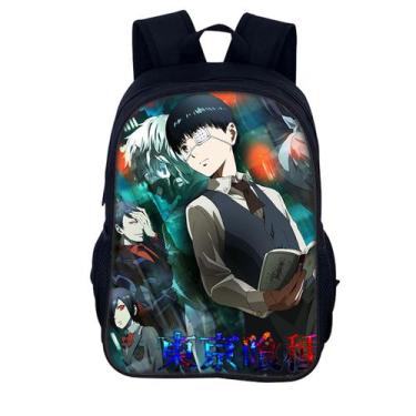 Imagem de Mochila escolar Tokyos Ghouls Anime para crianças - yiweisai