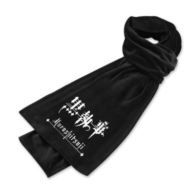 Imagem de Lenço Black Butlers Anime Pashmina Winter War 170x34cm - yiweisai