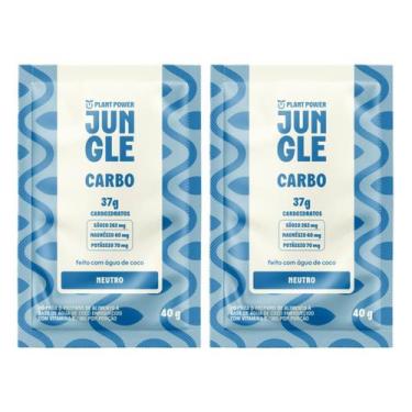 Imagem de 2x Sache Jungle Endurance Carbo Plant Power Neutro 40g -, Neutro