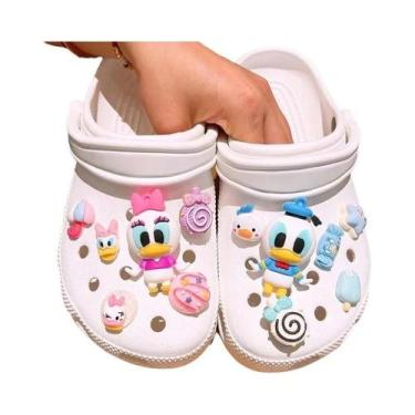 Imagem de Pingentes 3D Mickey E Minnie Para Crocs E Sandálias, Decoração De Jard