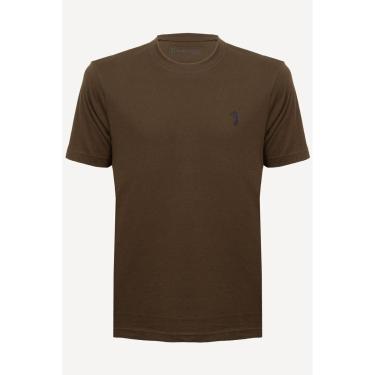 Imagem de Camiseta Aleatory Lisa Castanha-Masculino