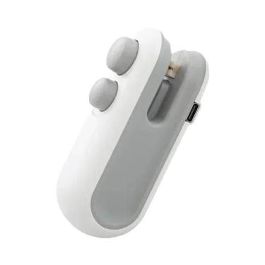 Imagem de Máquina De Selagem a Vácuo Mini Portátil Recarregável 2 Em 1 Com Clipe