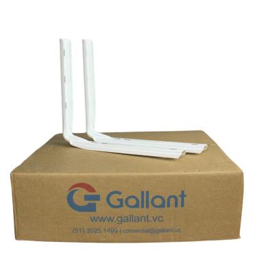Imagem de SUPORTE SPLIT GALLANT 400MM ESTAMPADO 1,2MM BRANCO