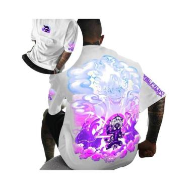 Imagem de Camiseta Casual De Verão Com Estampa De Anime ONE PIECE Unissex, Hoodi