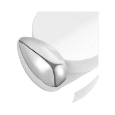 Imagem de Broche Geométrico De Aço Inoxidável Banhado a Ouro 18k, Acessório De V