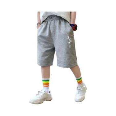 Imagem de Shorts Casuais De Verão Para Meninos Com Estampa De Aranha, Confortáve