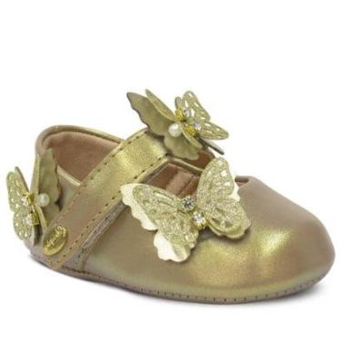 Imagem de Sapatilha Bebê Menina N13ao18 Festa Borboletas 01.41-Feminino