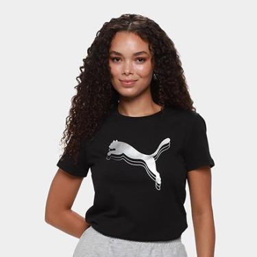 Imagem de Camiseta Puma Metallic Feminina-Feminino