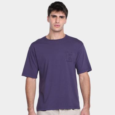 Imagem de Camiseta Ellus Fine E Waffel Over Masculina-Masculino