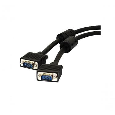 Imagem de Cabo Vga Monitor Hd15m X Hd15 2m com Filtro Dupla Blindagem e Núcleo de Ferrite para Ví...