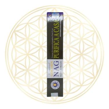 Imagem de Incenso Indiano Massala Golden Nag Varetas, Purifica a Casa