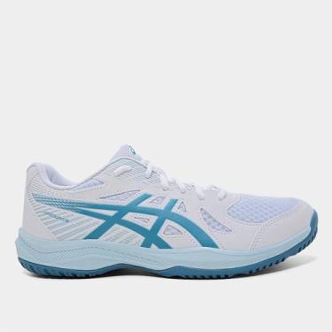 Imagem de Tênis Asics Upcourt 6 Masculino, Branco, Azul, 41