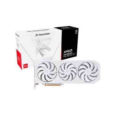 Imagem de Placa de Vídeo PowerColor Hellhound Spectral White AMD Radeon RX 9070 