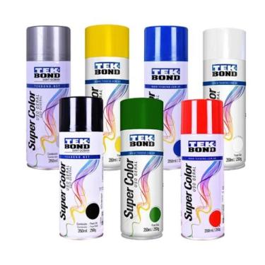 Imagem de Tinta Spray Uso Geral 350ml 23031006900 Tekbond, Amarelo