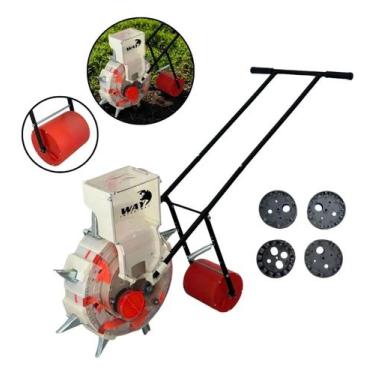 Imagem de Plantadeira Adubadeira 3Kg Importway IWAS018 Manual 8 Bicos Semeadora 