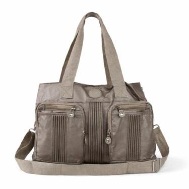 Imagem de Bolsa Feminina Grande Multifuncional Moderna para Faculdade Trabalho e