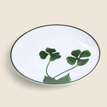 Imagem de Prato Raso Trevo 27cm - ACASA - ACASA, Raso, Verde