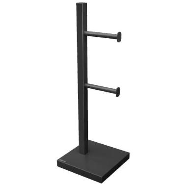 Imagem de Suporte Papel 15,5x15,5x47,9cm Black - 7650 - CRIS METAL - Cris-metal