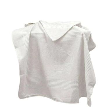 Imagem de Toalha de Banho Dohler com Capuz para Bordar Baby Classic 90x70cm, Bra
