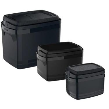 Imagem de Combo Caixa Térmica 32 - 12 - 5 Litros Cooler Alimentos Bebidas - Sopr