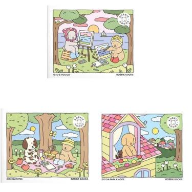 Imagem de Kit 3 Livros de colorir oficial Bobbie Goods, Do dia para a noite + Di