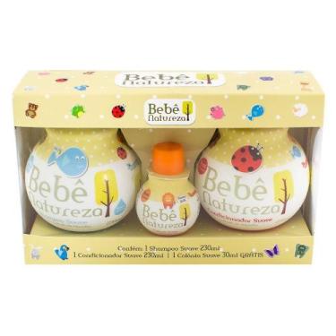Imagem de Shampoo e Condicionador Infantil Bebê Natureza Suave com 230ml cada e 