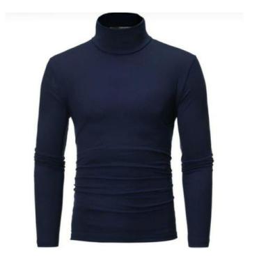 Imagem de kit com 2 camisas masculinas em suplex - FREITAS MODAS, Preto, Preto, 