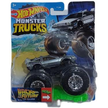 Imagem de De Volta para o Futuro Delorean Hot Wheels Monster Truck 2022 - HCP45