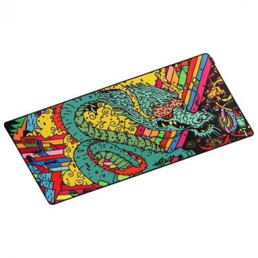 Imagem de Mouse Pad Gamer Dragon 90X42CM Extended PCYES Com Base Antiderrapante 
