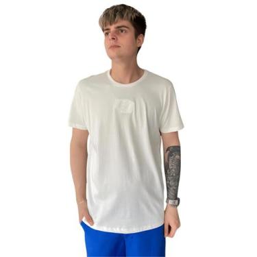 Imagem de Camiseta Masculina Logo Costura Colcci, Off white, XGG