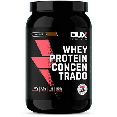 Imagem de Whey protein concentrado chocolate 900g - Dux nutrition, Chocolate, 90
