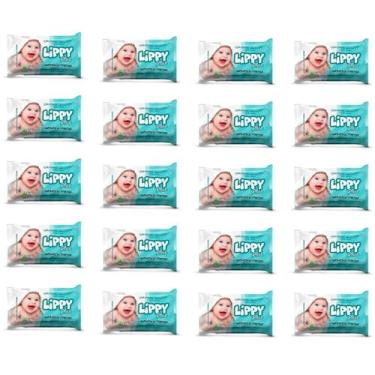 Imagem de Kit 20 Toalhas Umedecidas Lippy Plus  1.000 Unidades  Macias, Higiene 