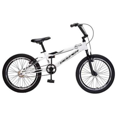 Imagem de Bicicleta Aro 20 Deeper BMX Alumínio Freestyle Branca, Branco