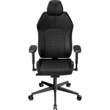 Imagem de Cadeira Gamer Tx3 Solo 360 Racer Thunderx3 com Revestimento em Couro Sintético e Encosto Reclinável Preto