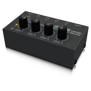 Imagem de Amplificador Behringer HA400 Fones de Ouvido 4 canais Stereo