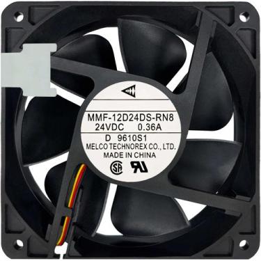 Imagem de Microventilador MMF-12D24DS 24V 0.36A 3L 3P 120X120X38MM C3 - Melco Te
