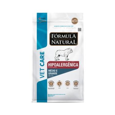 Imagem de Ração Fórmula Natural Vet Care Hipoalergênica para Cães Porte Médio e 