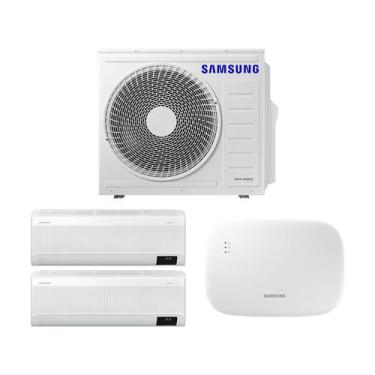 Imagem de Samsung Bi-Split WindFree 24.000 BTUs (1x 9000 HW + 1x 24000), 24000 B