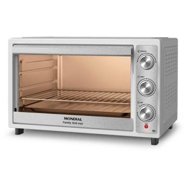 Imagem de Forno Elétrico 52L Family Grill Inox Mondial Branco/Inox 1800W - FRN-5