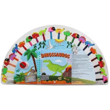 Imagem de Borrachas Divertidas: Dinossauros Com Livro - Ciranda Cultural, Sortid