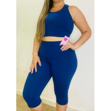 Imagem de Top básico - azul marinho - Ruby Rosa - Moda Fitness