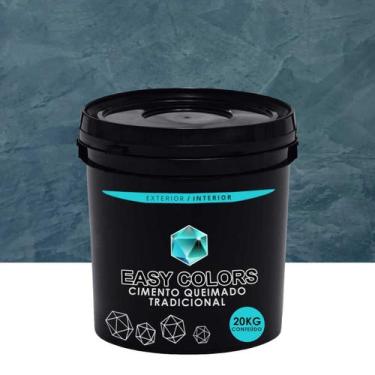 Imagem de Revestimento Textura Cimento Queimado Parede 20kg Easy Colors, Vista N