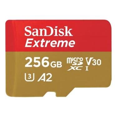 Imagem de Cartão de memória SanDisk SDSQXA1-256G-GN6MA Extreme com ada - Congrat