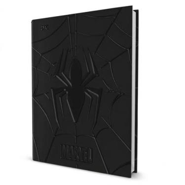 Imagem de Caderno A5 Brochura Homem Aranha 80 fls c/ Porta Caneta DAC