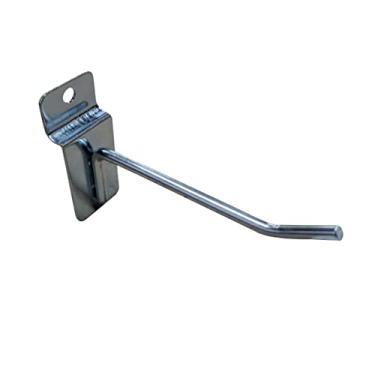 Imagem de Gancho P/ Painel Canaletado 4,76mm 10cm C/ 100 Un. Zincado