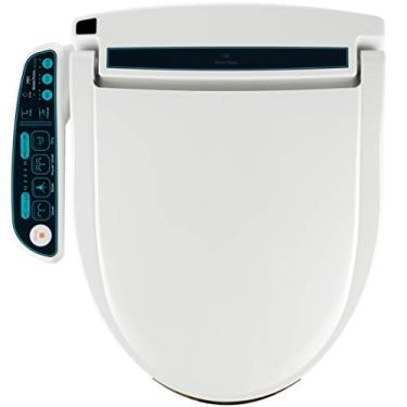 Imagem de BidetMate 2000 Series Bidé Elétrico Aquecido Inteligente - Assento de Toilet com Bidé Branco - Ajustável e Auto-limpeza - Fits Sanitários Rodada